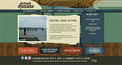 Desktop Screenshot of detroitshoreway.org